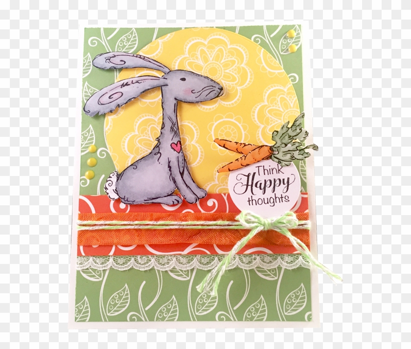Raggity Rabbit Stamp Set - Cartoon Clipart