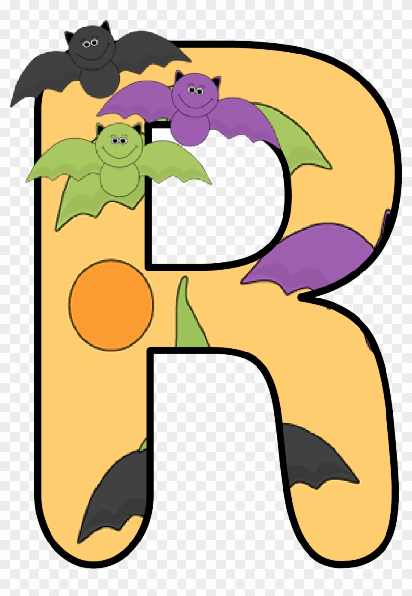 Ch B *✿* Alfabeto Murcielago De Kid Sparkz Clipart