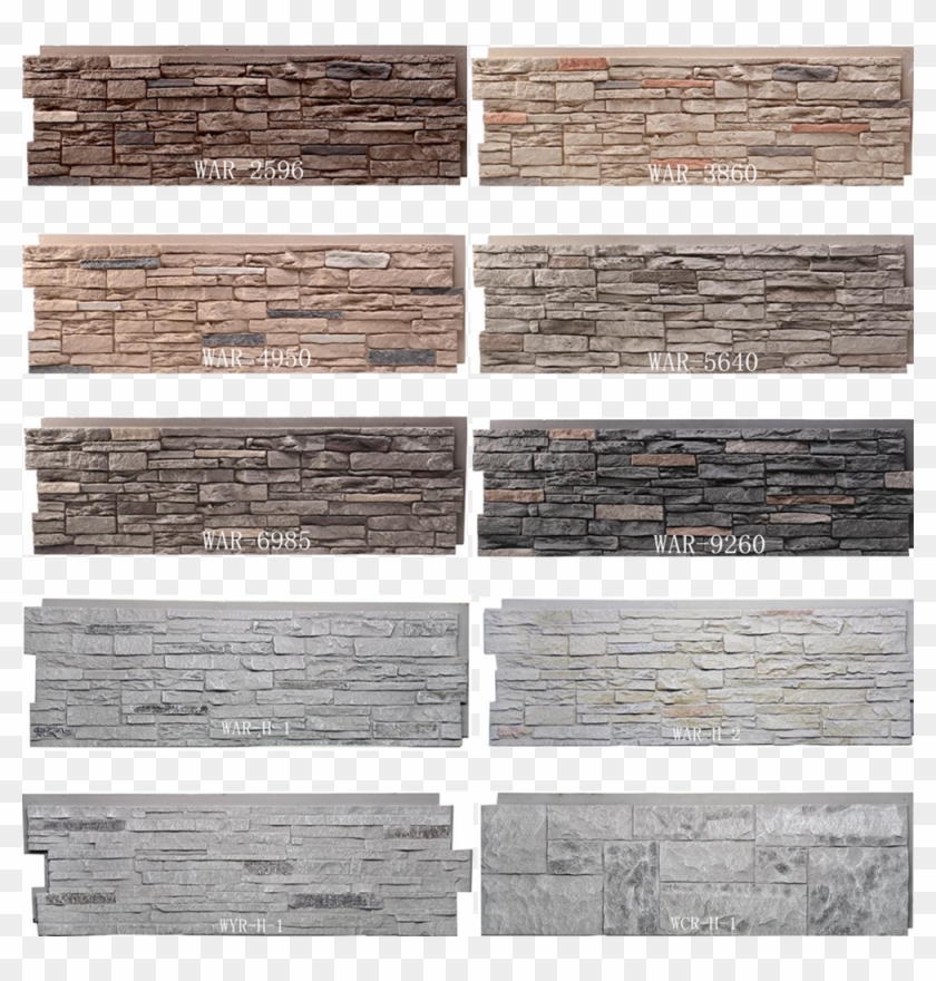 Pu White Brick Wall Panels Faux Stone Panels For Interior - Plank Clipart