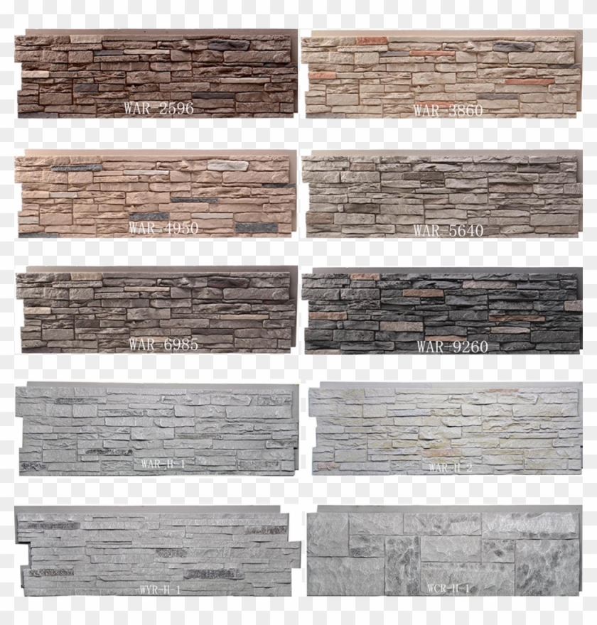 Pu White Brick Wall Panels Faux Stone Panels For Interior - Plank Clipart #4922373