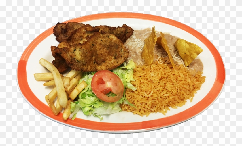 Milanesa De Pollo Png - Fish And Chips Clipart