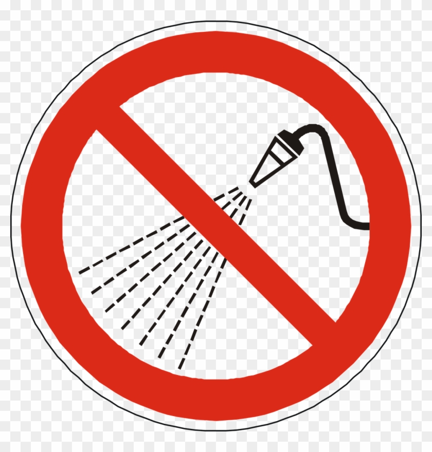 Water Usage Prohibited Forbidden Png Image - Use Of Water Clipart