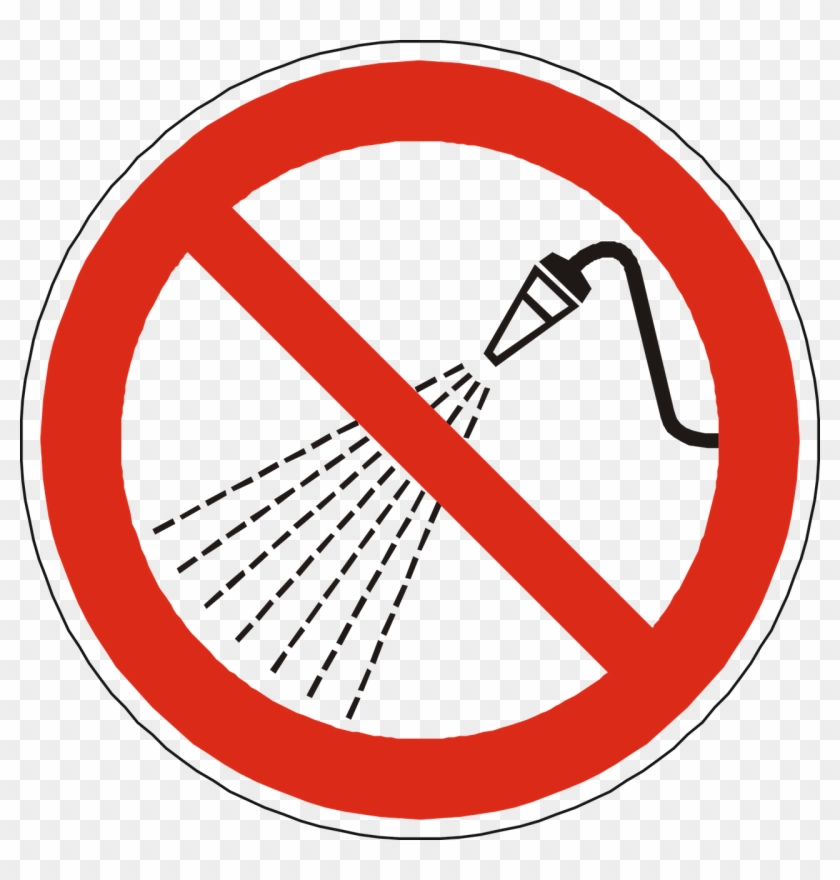 Water Usage Prohibited Forbidden Png Image - Use Of Water Clipart #4923250