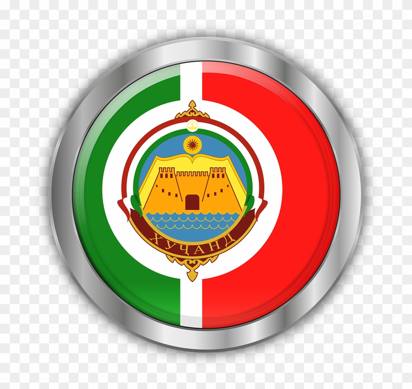 Round Shield Iran Tajikistan Khujand 3d - Emblem Clipart #4923410