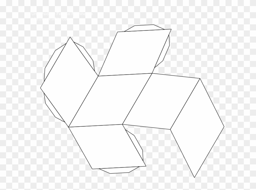 Paralelepipedo Reto Retangulo - Paralelepipedo Obliquo Planificação Clipart #4923800