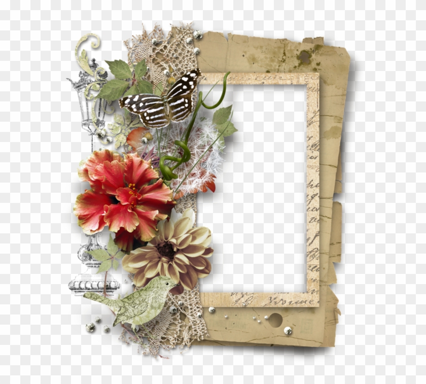 Collage Frames, Mixed Media Collage, Paper Frames, - Bouquet Clipart #4923984