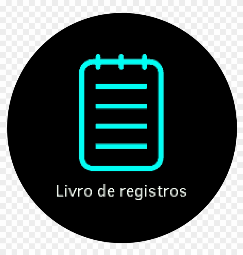 Logbook Icon Trainer - Circle Clipart #4924216