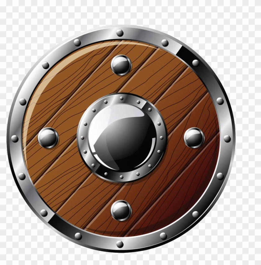Round Shield Royalty Free - Png Shield Hd Clipart #4924217