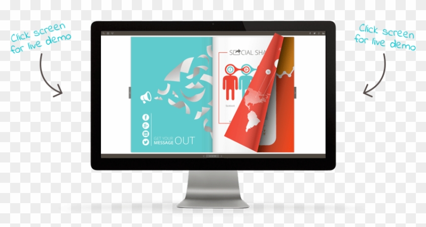 Click Here For Live Demo - Computer Monitor Clipart #4924401