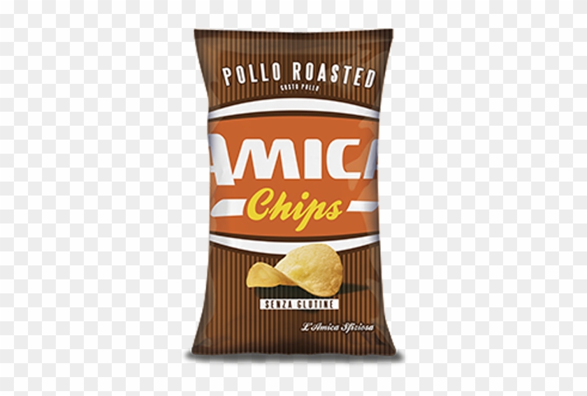 Amica Pollo Original Roasted Chips Chicken - Amica Original Chips Salted Clipart #4924552