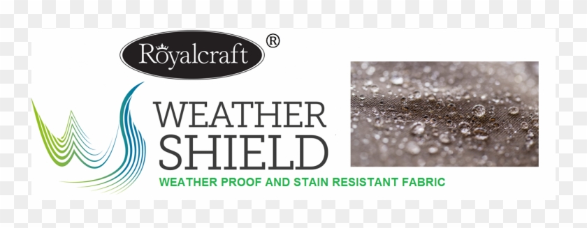 Royalcraft Marlow 4 Seater Round Dining Set & Weather-shield - Illustration Clipart #4924691