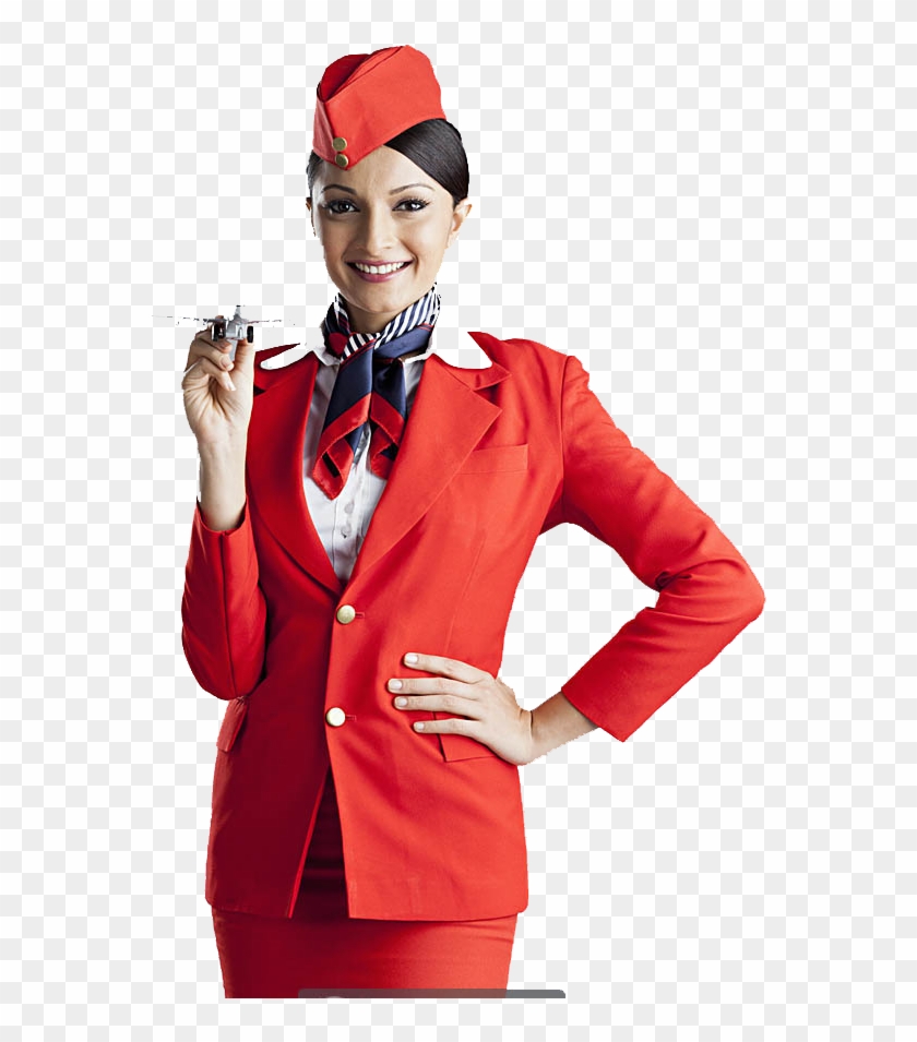 Stewardess Png - Indian Air Hostess Png Clipart