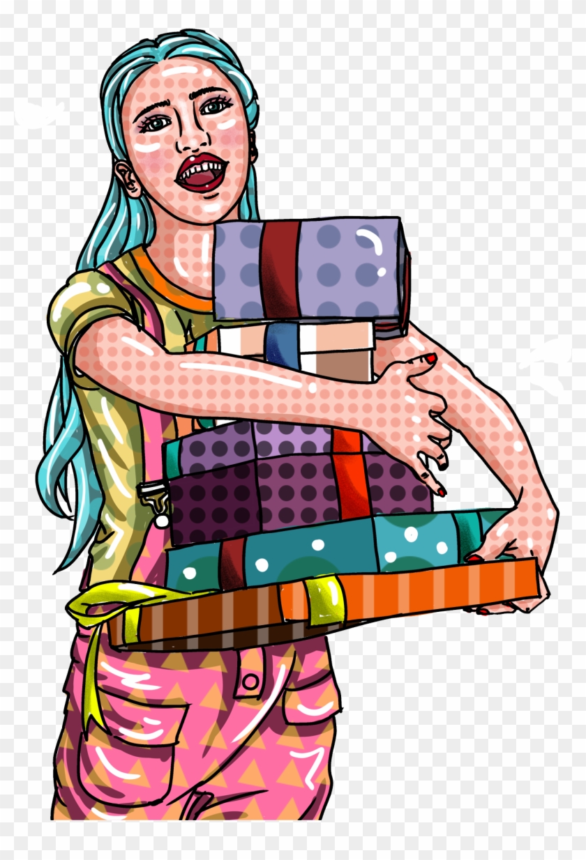 Color Estilo Pop Retro Nostalgia Png Y Psd - Illustration Clipart #4924896