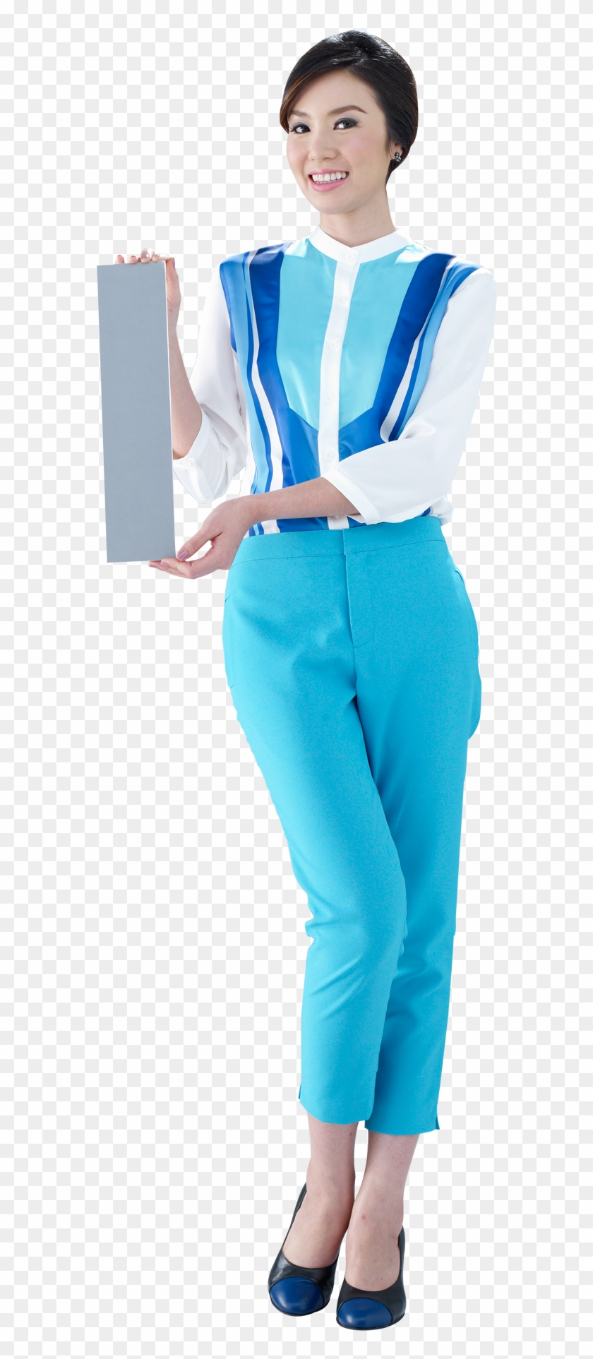 Com Flight Attendant, Guy Stuff, Bangkok - Bangkok Airways Air Hostess Clipart