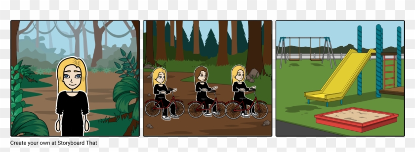 Storyboard Page 1 The Flip Side - Storyboard Clipart