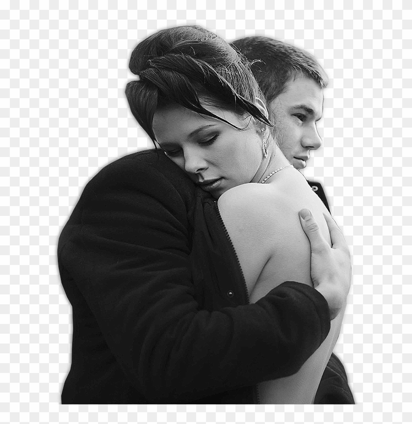 Huge Image Of Couple Clipart #4925814