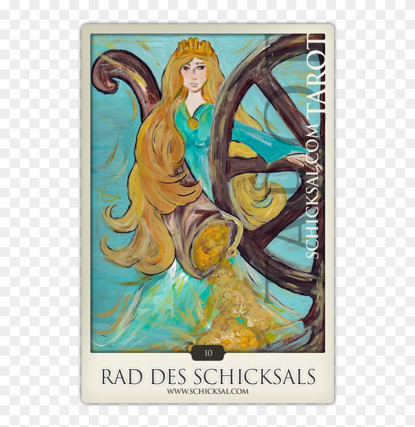 The Wheel Of Fortune - Rad Des Schicksals Clipart #4925955