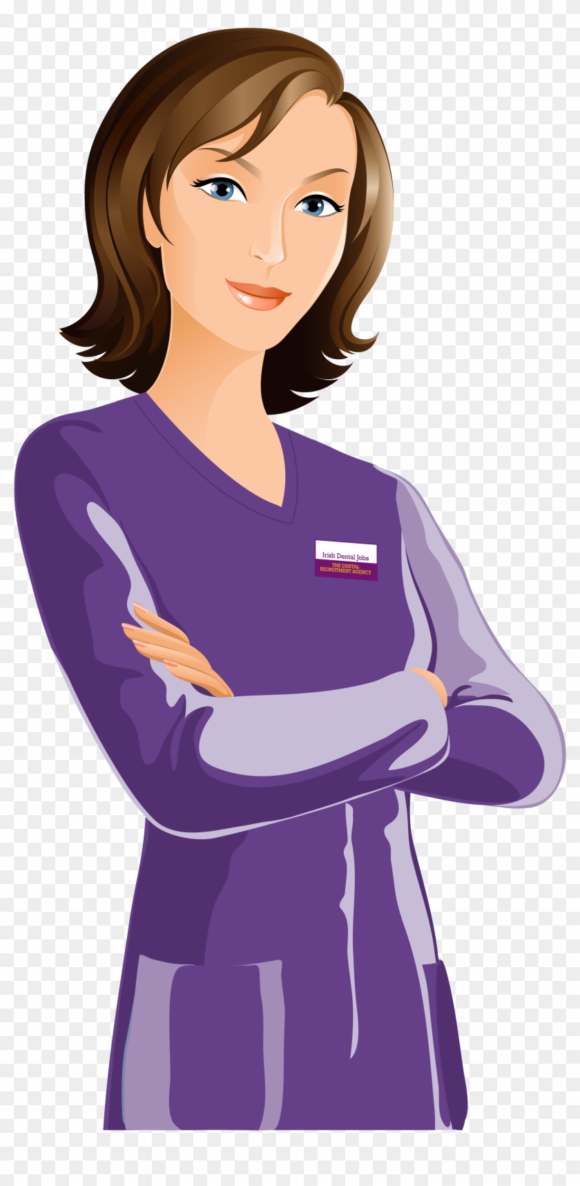 People Matter To Us - Dental Assistant Cartoon Png Clipart