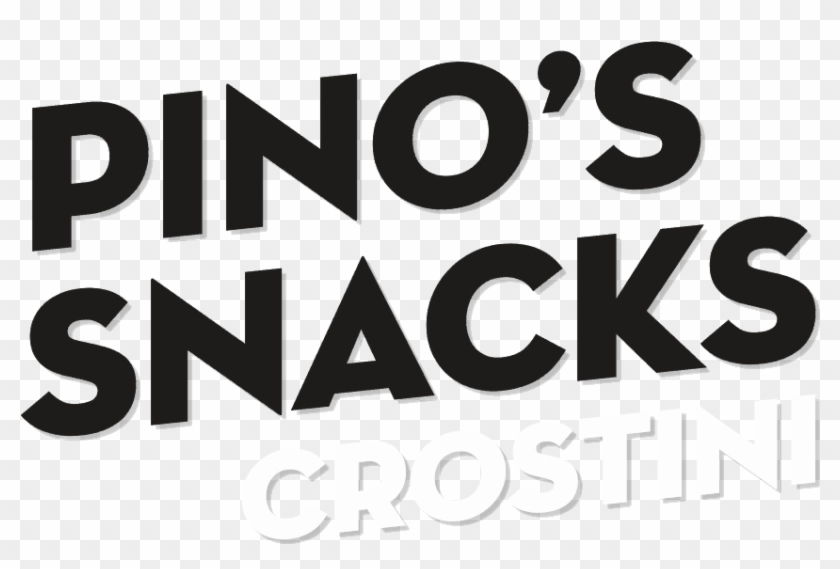 Pino's Crostini, The Crispy Ones - Black-and-white Clipart