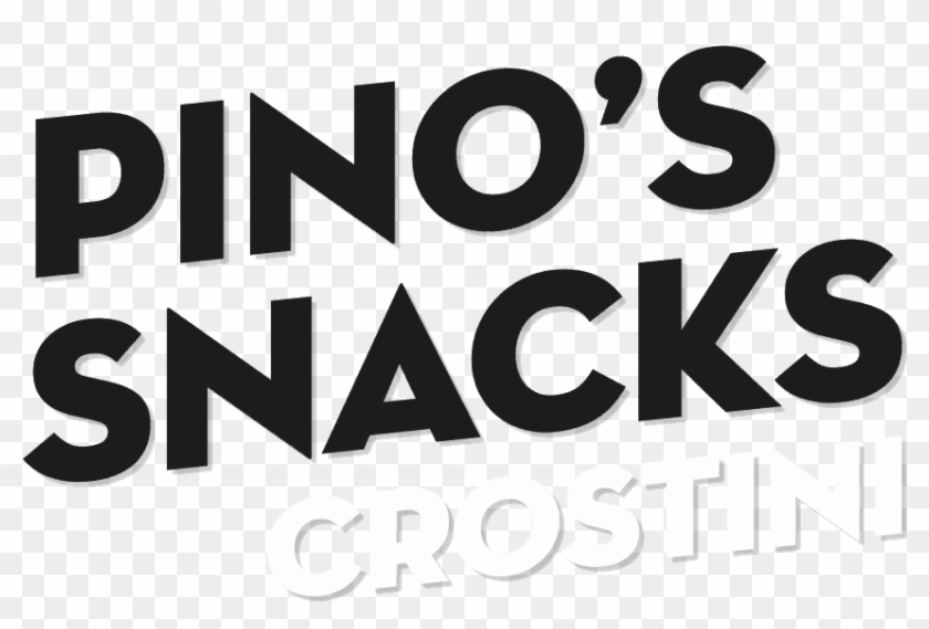 Pino's Crostini, The Crispy Ones - Black-and-white Clipart #4926340