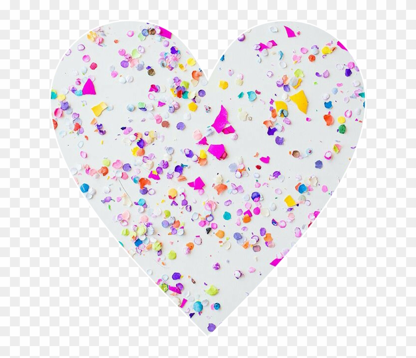 #heart #love #colorful #confetti #awesome #cool #fun - Confetti Wallpaper Iphone Clipart
