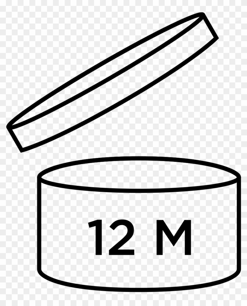 12m Pao Symbol - Period After Opening 24 Clipart #4926485