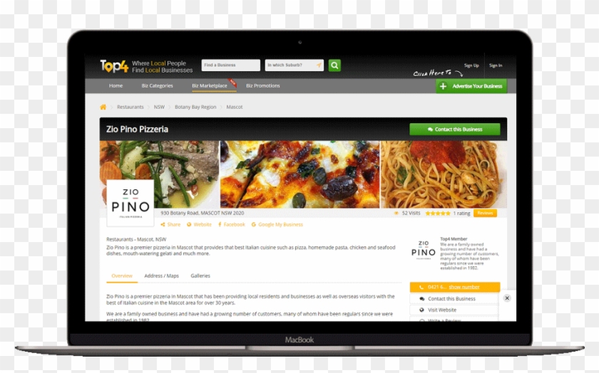 Pizzeria In Mascot - Miettas Salon Clipart #4927388