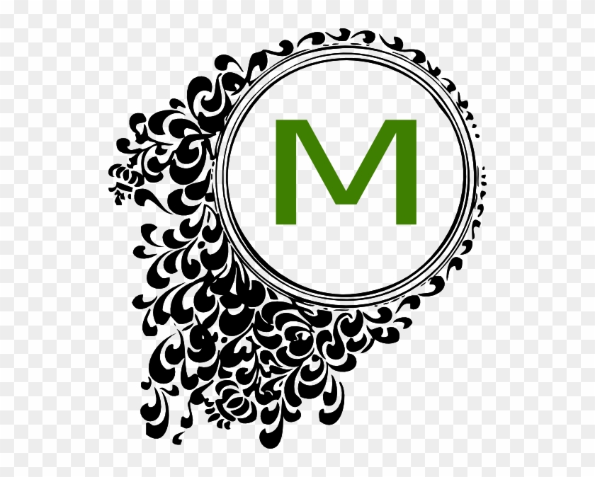 Blue Circle Design Logo Clipart