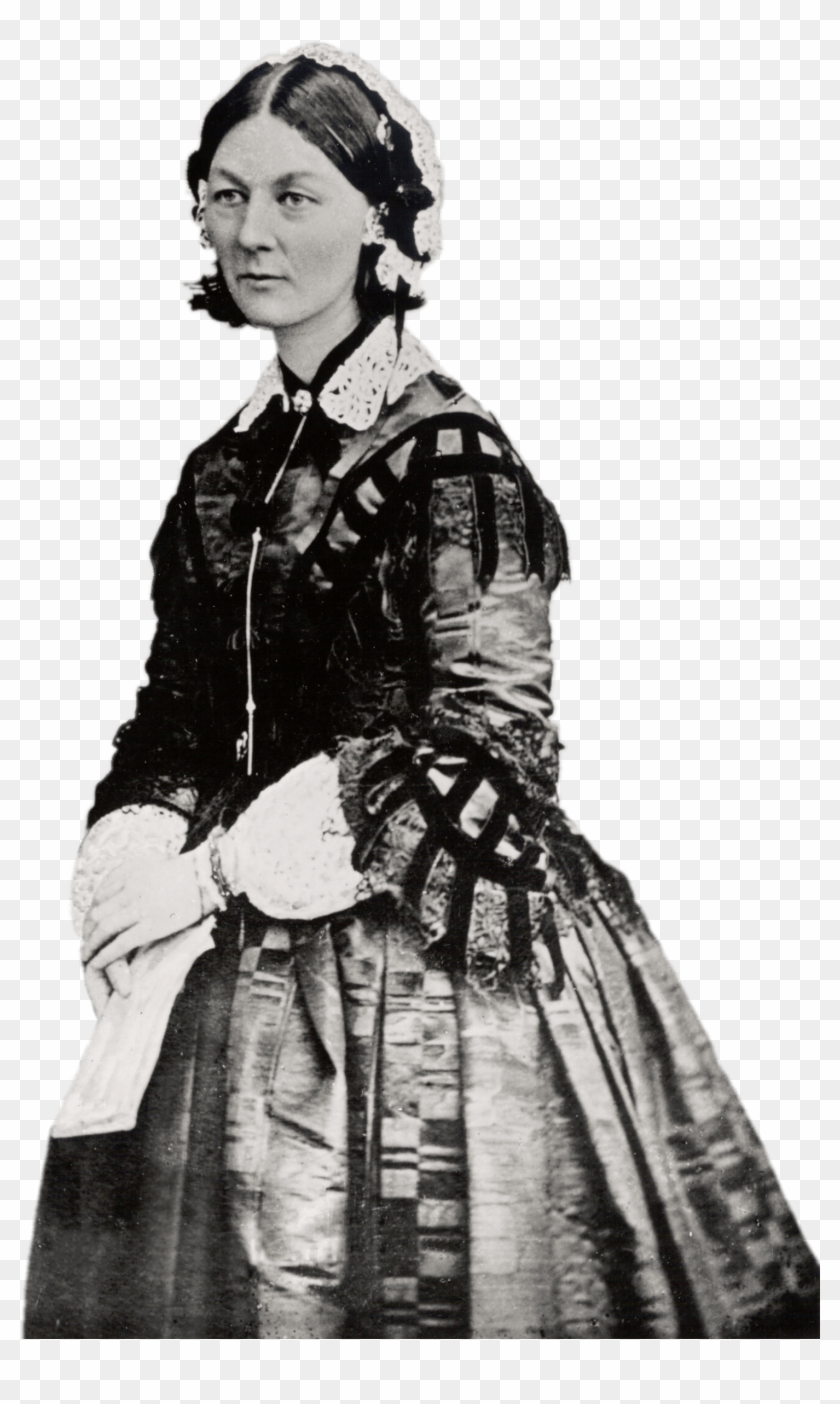 Download Florence Nightingale Posing Transparent Png - Florence Nightingale Clipart #4927680