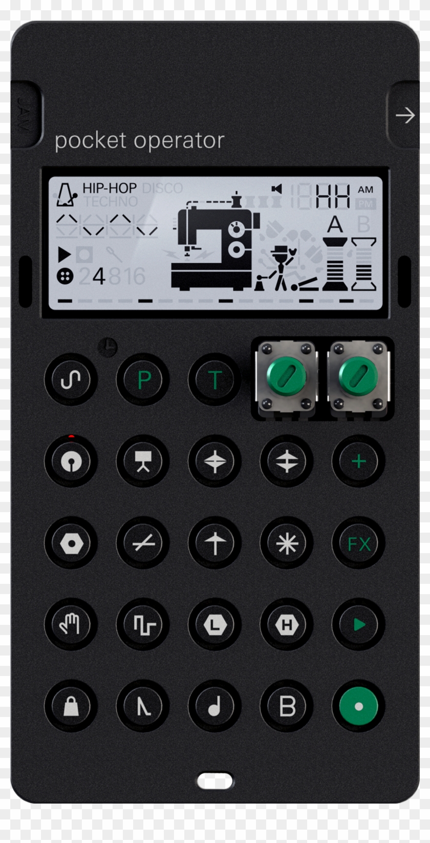 The Pocket Operator Series May Be All Exposed Circuit - Teenage Engineering Po 33 Case Clipart #4927924