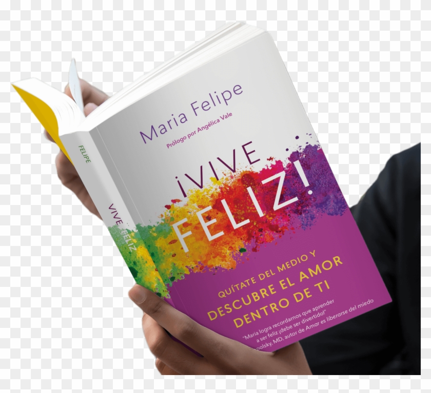 Book Mockup Vol2 15 Es - Live Your Happy Book Clipart