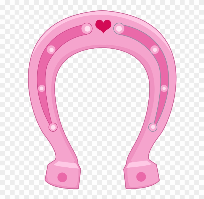 Say Hello - Herradura De Caballo Rosa Clipart