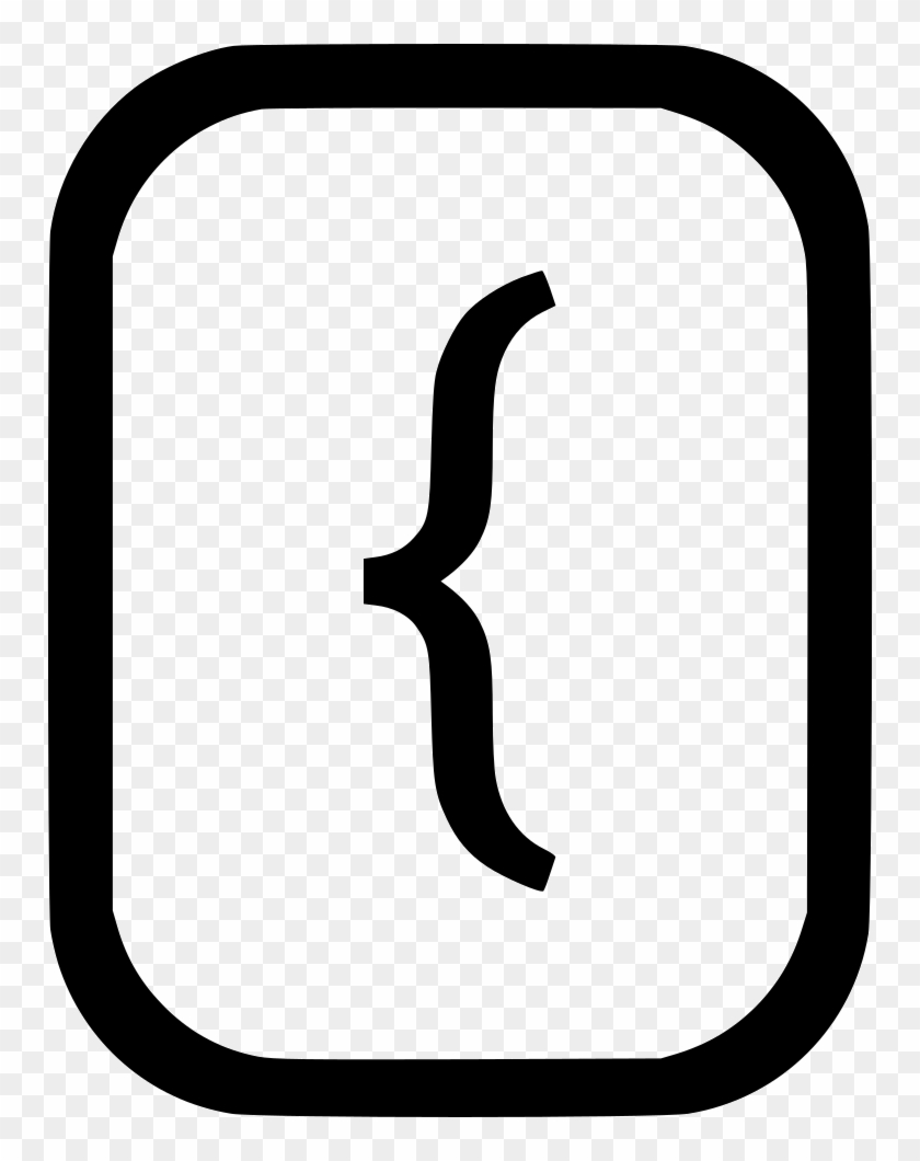 Svg Royalty Free Download Bracket Transparent Left Clipart #4928424