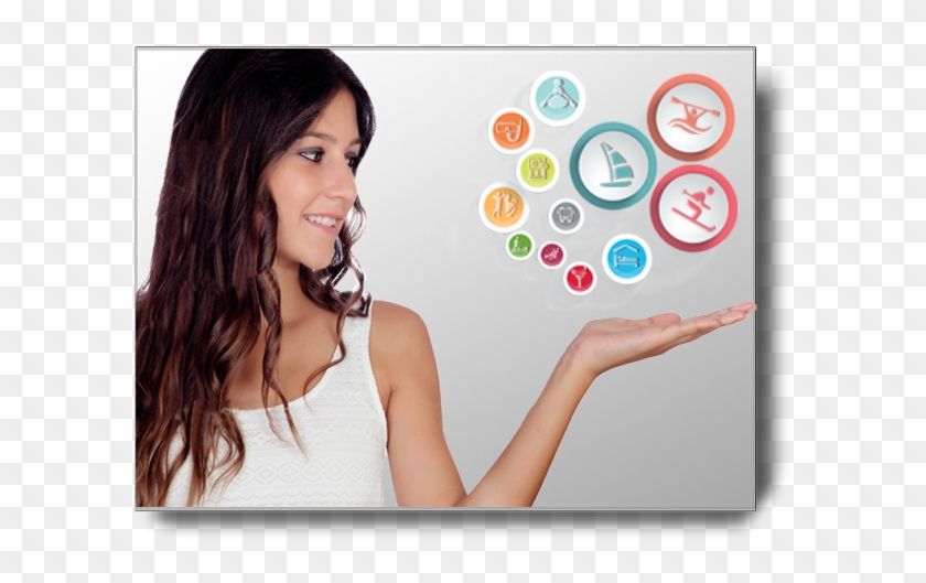 50 Activities & Services - Girl Clipart #4928577