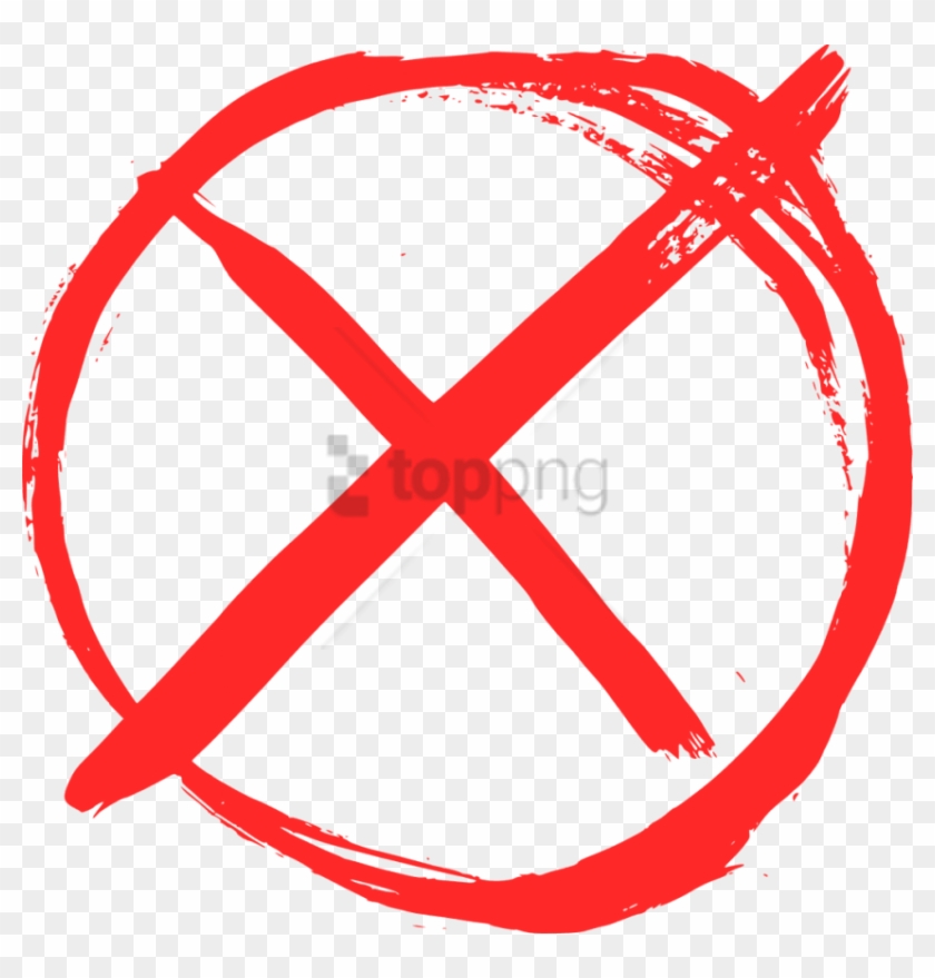 Free Png Download No Transparent Png Png Images Background - Cross Out X Clipart