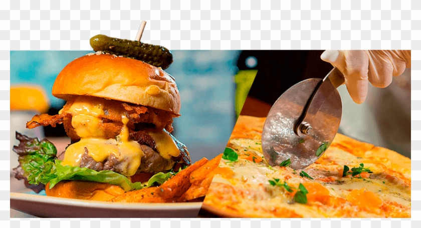 Pizzas & Burgers - Bun Clipart #4929096