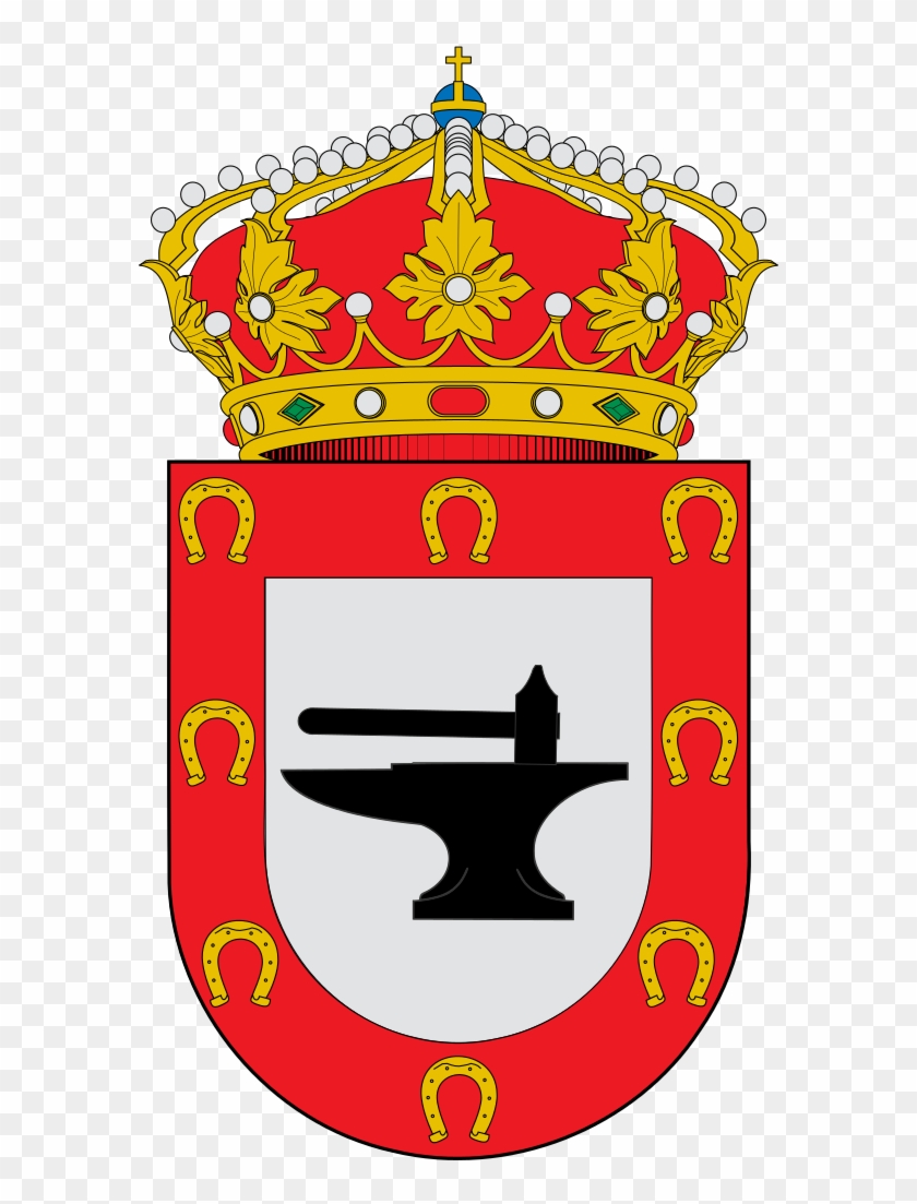 Escudo De Herrería - Escudo Cruz De Santiago Clipart #4929477