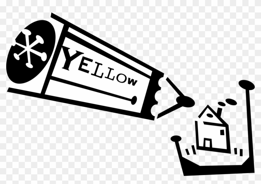 Vector Illustration Of Yellow Pencil Writing Instrument Clipart #4929694