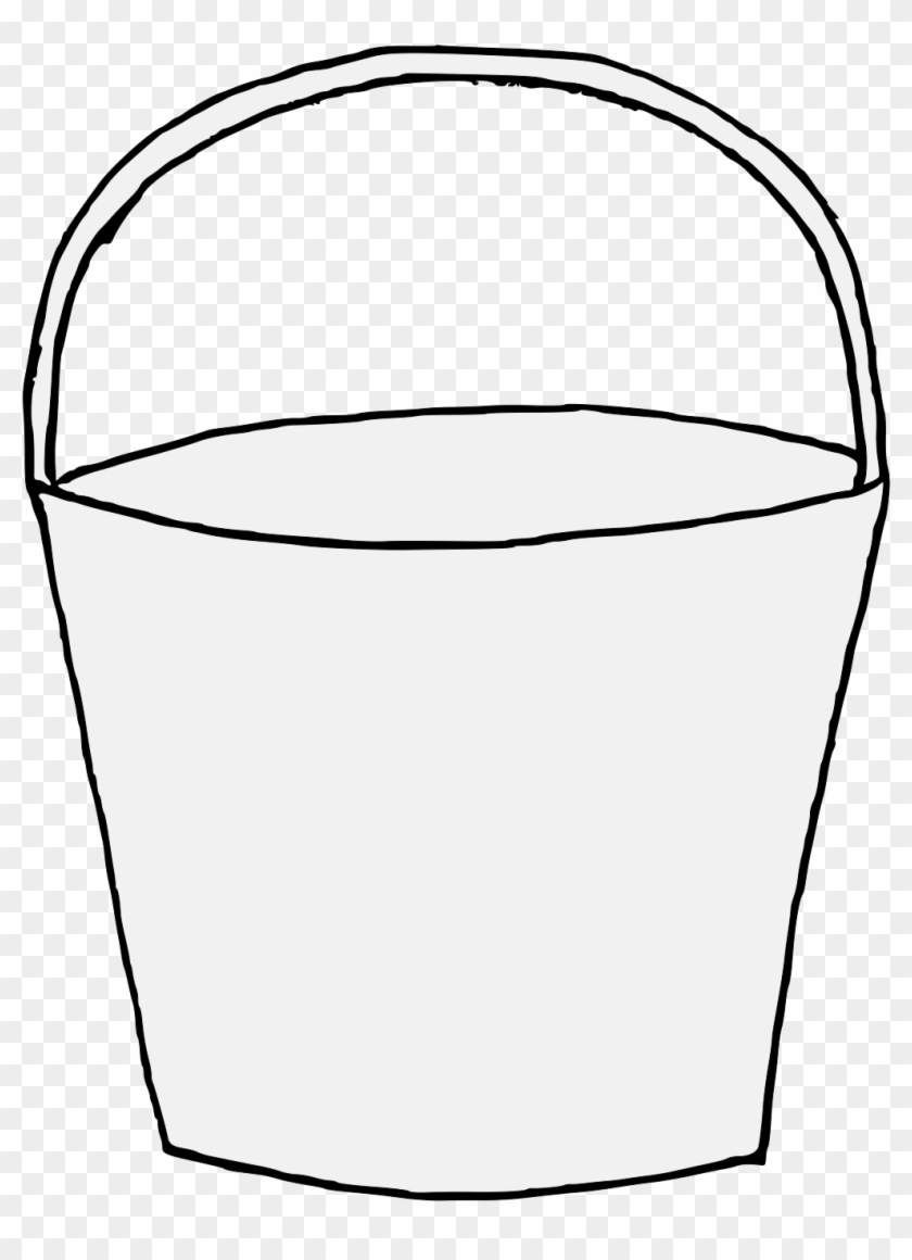Bucket With Handle Clipart #4929860