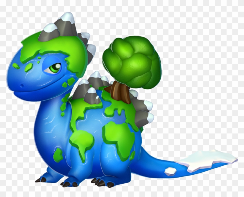 Go Green Dragon - Dragon Mania Legends Go Green Clipart