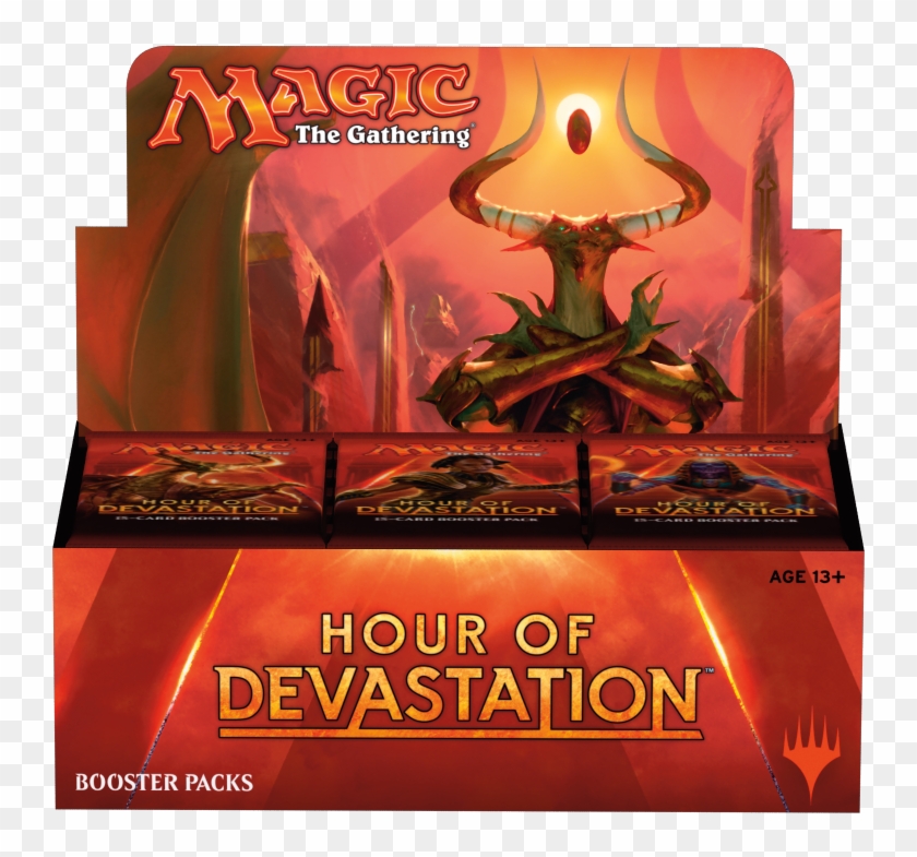 Hour Of Devastation Booster Box - Mtg Hour Of Devastation Box Clipart #4930318