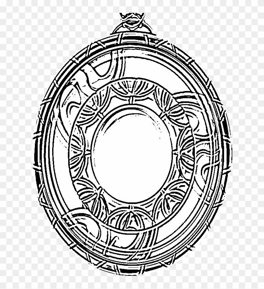 Amulet Drawing Ng - Circle Clipart