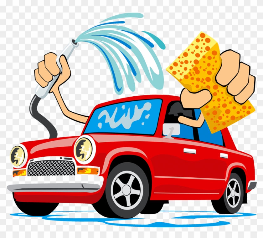 Carro Em Png - Car Wash Cartoon Png Clipart