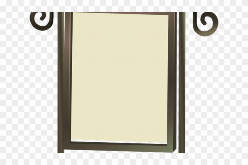 Mirror Clipart Standing Mirror - Picture Frame - Png Download #4932004