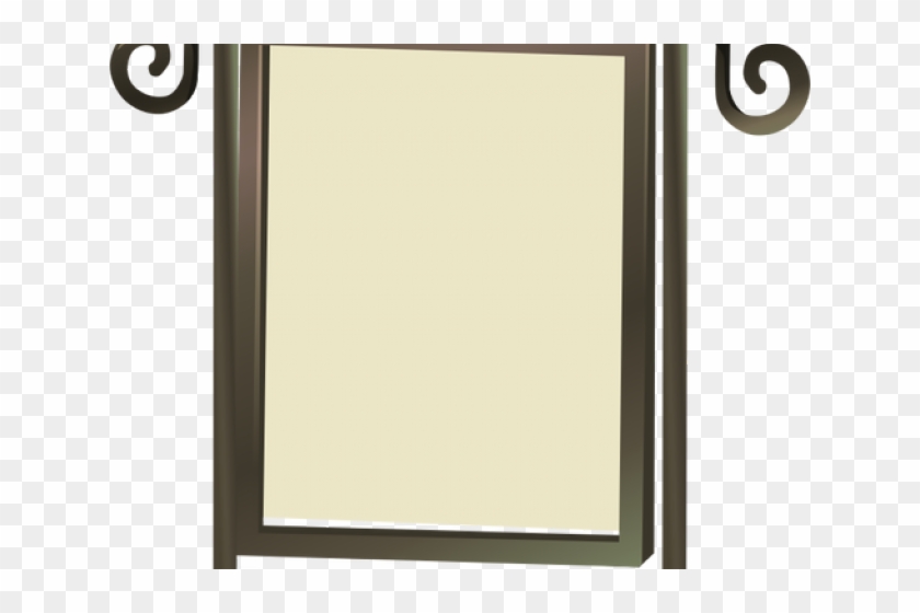 Mirror Clipart Standing Mirror - Picture Frame - Png Download