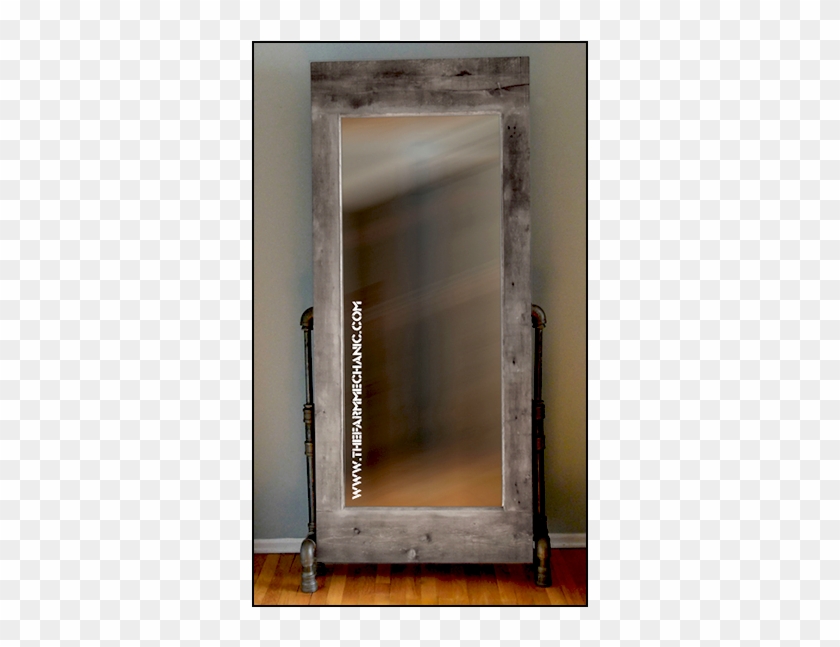 Click Here To Enlarge Full Length Industrial Mirror Clipart