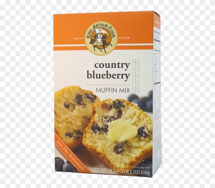King Arthur Flour Downeast Blueberry Muffin Mix - Malt Loaf Clipart