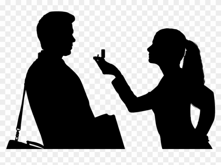 Ring Proposal Woman Wedding Love Girl Engagement - Propose Day Pic For Boy Friend Clipart