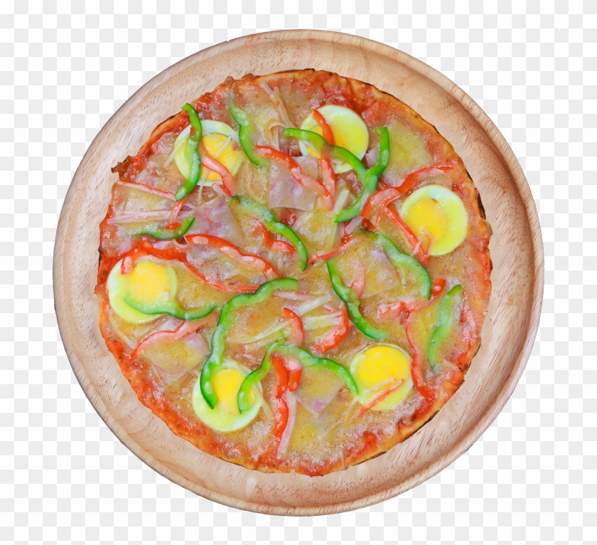 Pizza For Breakfast Pizza For Brunch Why Not This Thin - Fast Food Clipart #4932695