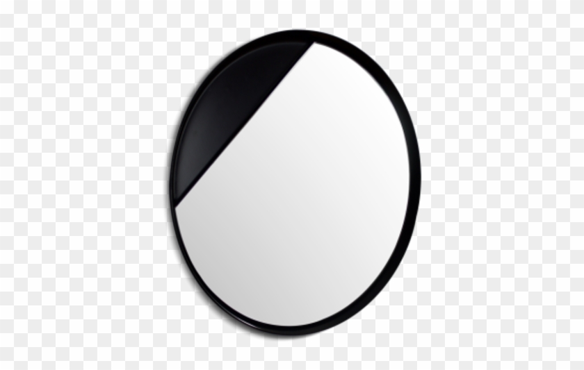 Eclipse Mirror Black - Circle - Png Download